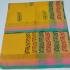 PL Salem Sarees Hand Block Printed Saree